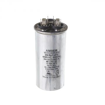 Rheem 43-25133-36 Capacitor - 30/5/440 Dual Round