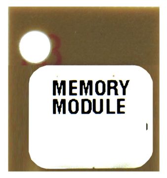 Rheem 47-102738-08 Model Data Memory Card