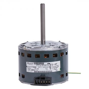 Rheem 51-100837-11 Blower Motor 1/4 HP 220-1/50 900 RPM 2 Speeds
