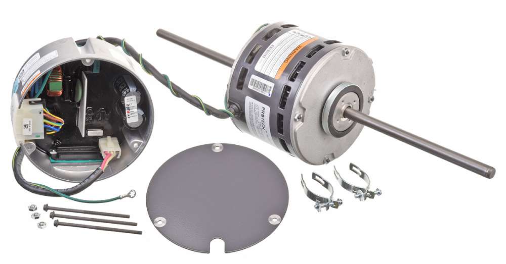 Supplies Depot Rheem 5110644302 Double Shaft Blower Motor 1/2 HP SelecTech 230V