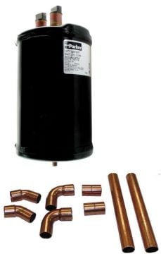 Rheem 83-22272-93 Accumulator 79 oz. R-410A cap 89 oz. R-22 cap 3/4 inch Solder