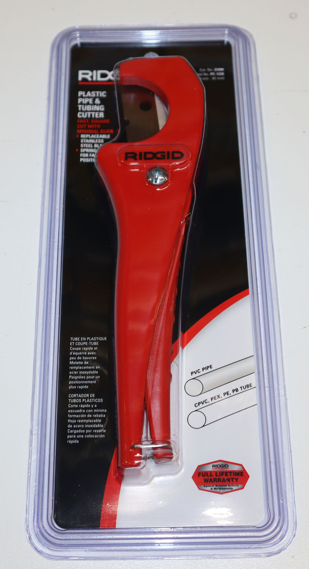 Supplies Depot Ridgid 23488 PC 1250 1 8 to 1 5 8 inch Single