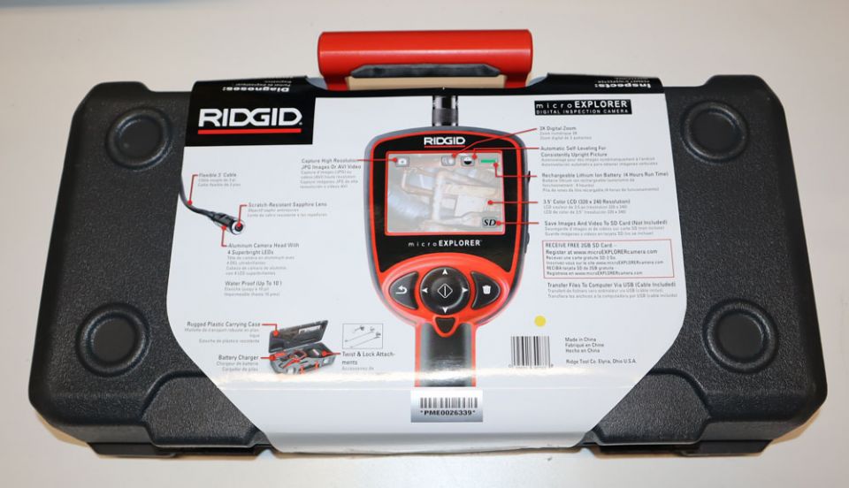 RIDGID SeeSnake リジット・マイクロハンディスコープ シー