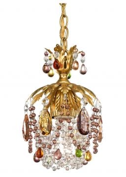 Schonbek 1253-22BD Rondelle Single Light Pendant