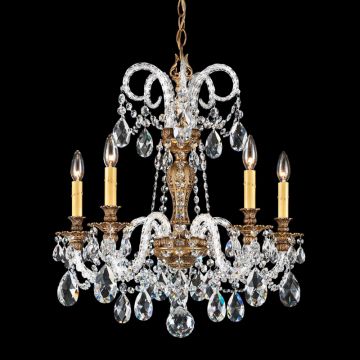 Schonbek 6305-80SH Isabelle 5-Light Chandelier