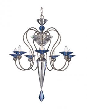 Schonbek 9657-40SP Rhiannon 7-Light Chandelier