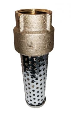 Simmons 456SB 1-1/2 inch Foot Valve with Stainless Steel Screen