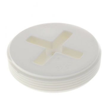 Sioux Chief 878-035 3-1/2 inch PVC Recessed Plug
