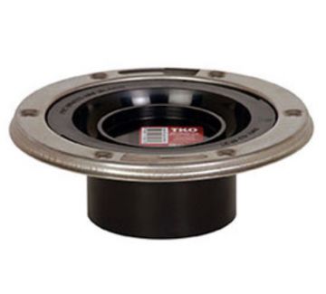 Sioux Chief 886-ATMS 3 inch ABS Spigot Closet Flange with Total Knockout