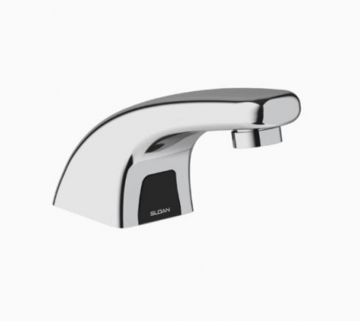Sloan EBF615-4-BAT-CP-0.5-MLM-FCT 4CC Battery Operated Lavatory Faucet 4 inch Trim Plate 3315114BT