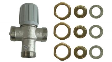 Sparco AM100C-US-1LF/U 1/2 inch Sweat Union Lead Free Mixing Valve