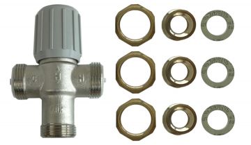 Sparco AM100C-UT-1LF/U 1/2 inch NPT Lead Free Union Mixing Valve