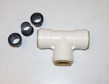 Seatech 3523B-18 1 inch Union Tee