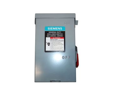 Siemens GNF322A 240V NEMA1 Safety Switch Non-Fusible Disconnect