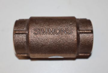 Simmons 503SB 1 inch Spring Check Valve