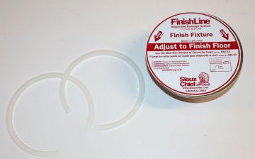 Sioux Chief 834-3HNR 3 inch ABS Round Clean-out with 5 inch Nickel Bronze Cover