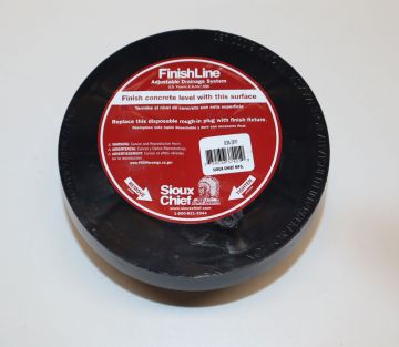 Sioux Chief 834-3PF 3 x 4 inch PVC Adjustable Clean-out with Coring Plug