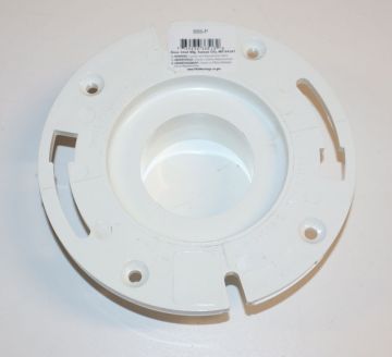 Sioux Chief 888-P 3 inch Inside Fit PVC Closet Flange with Stainless Steel Swivel Ring