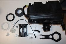 Sloan M101526-F3BK Flushmate 503 Tank 1.6 Upright Rundle 4462 Left Hand / Right Hand Lever