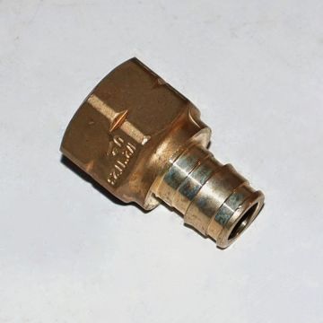 Uponor LF4577575 3/4 inch ProPEX x 3/4 inch NPT Brass Female Adapter