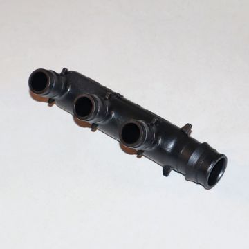 Uponor Q2237550 3/4 inch EP Branch Multi-Port Tee with 3x 1/2 inch Outlets