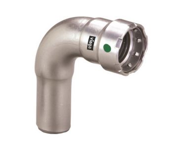 Viega 90035 Megapress Stainless Steel 316 3/4 inch Street 90 Elbow