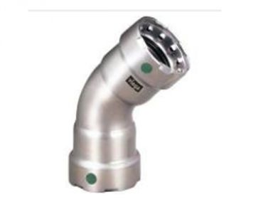 Viega 90075 Megapress Stainless Steel 316 2 inch 45 Elbow