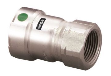 Viega 90260 Megapress Stainless Steel 316 1/2 inch Female Adapter