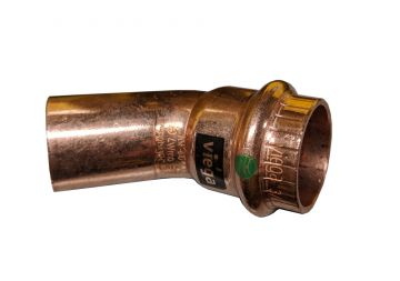 Viega ProPress 77637 1/2 inch 45 Street Elbow