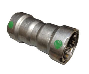 Viega Megapress 22005 3/4 inch PxP Coupling with Stop