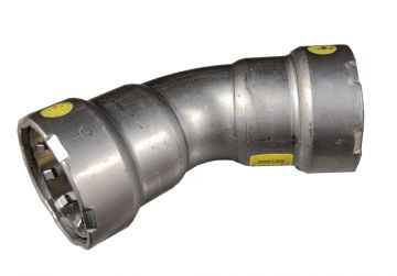 Viega 25231 Megapress G 1/2 inch 45 Elbow