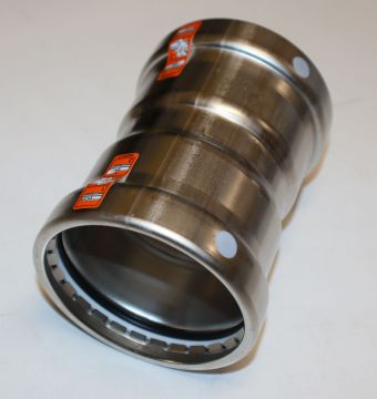 Viega ProPress Stainless 304 85302 3 inch XL Coupling with Stop