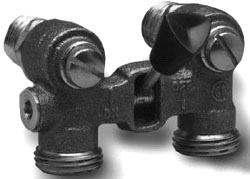 Watts 2T-M2 1/2 inch Male Washing Machine Shutoff Valve 0006643