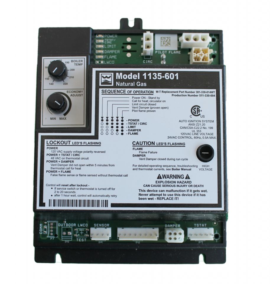 Supplies Depot: Weil-McLain 381-330-014WT Control Module