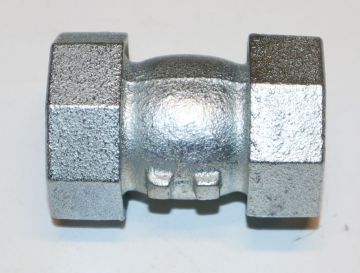 Wal-Rich 2560002 1/2 inch Short Galvanized Steel Dresser Coupling