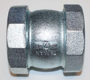 Wal-Rich 2560012 2 inch Short Galvanized Steel Dresser Coupling
