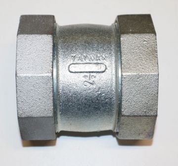 Wal-Rich 2560014 2-1/2 inch Short Galvanized Steel Dresser Coupling