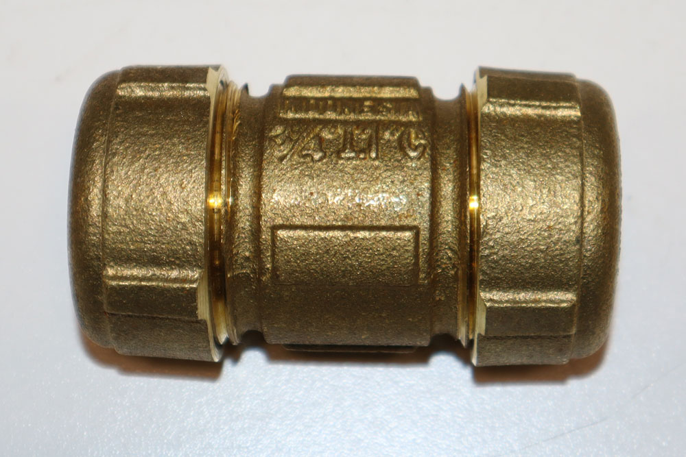 Supplies Depot: Wal-Rich 4531004 1 inch CTS Short Brass Dresser Coupling