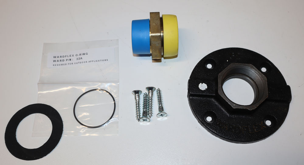 Supplies Depot Wardflex 11/4 inch Out Termination Fitting 434