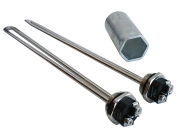 Camco 2-piece Water Heater Element and Socket Value Kit