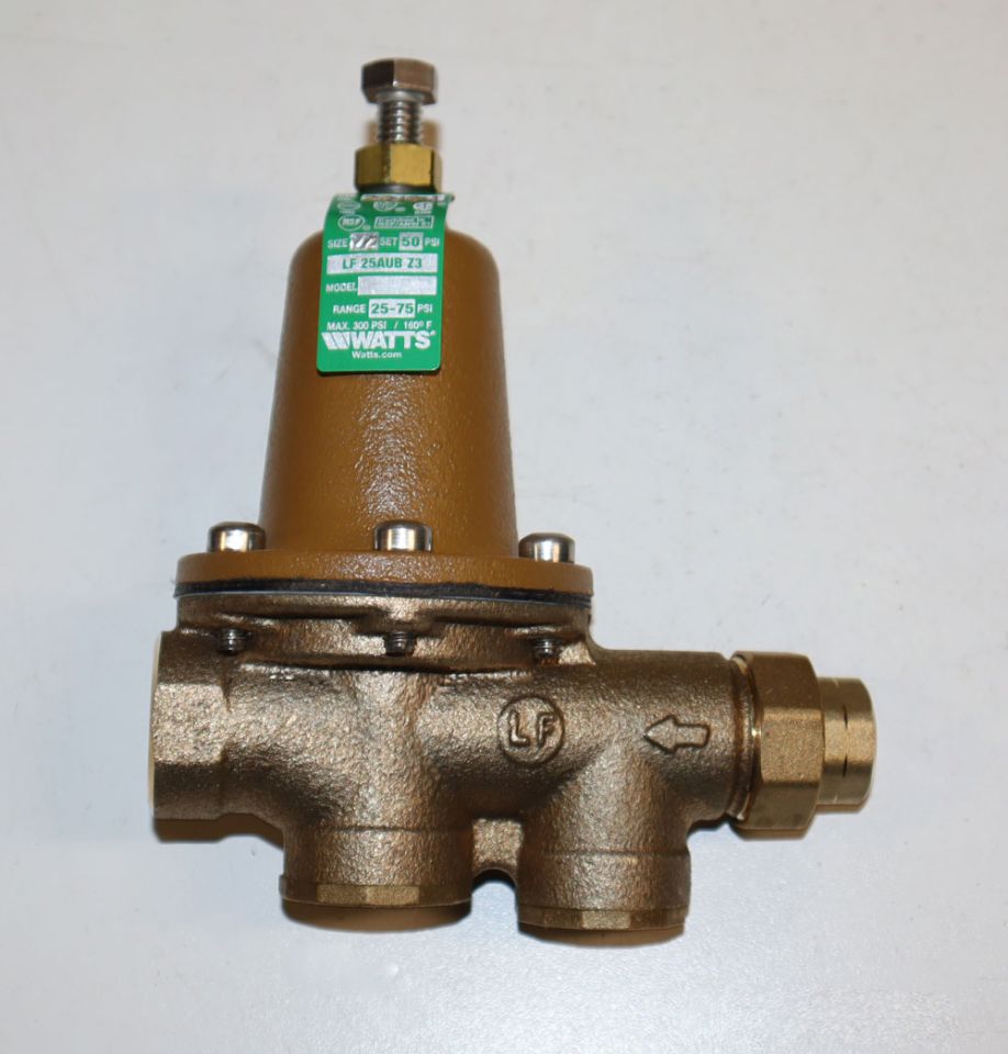 Supplies Depot: Watts LF25AUB-Z3 1/2 inch Pressure Reducing Valve