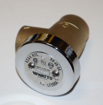 Watts LF288A 3/4 inch Anti-Siphon Vacuum Circuit Breaker 0792039