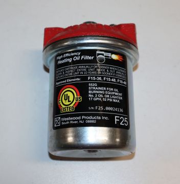 Westwood F25 TwinSeal Oil Filter with Canister