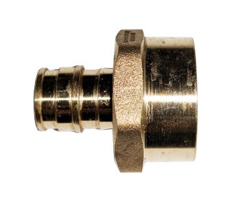 Zurn Expansion PEX 1/2 x 3/4 inch Female Adapter QEUFC34GX