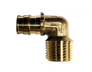Zurn Expansion PEX 1/2 inch Male 90 Elbow QEE33BTGX