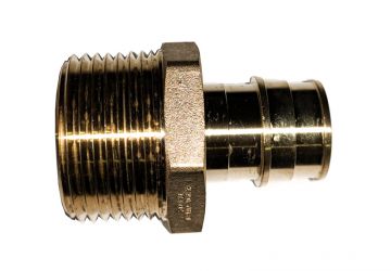 Zurn Expansion PEX 3/4 x 1 inch Male Adapter QEMC45G