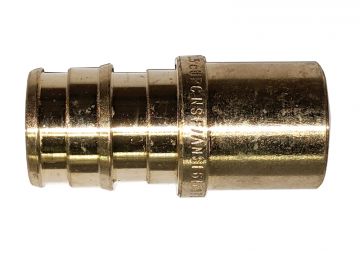 Zurn Expansion PEX 1/2 inch Male Sweat Adapter QE650GX