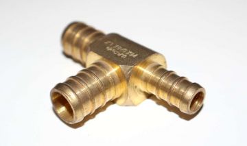 Zurn QQT323X 1/2 x 3/8 x 1/2 inch PEX Tee