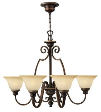 Hinkley 4566AT Cello 6-Light Chandelier