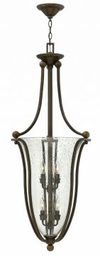 Hinkley 4665OB Opal Bolla Inverted Pendant